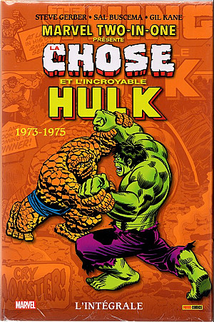 Marvel Two-in-One (L'intégrale), Tome 1 : La Chose et l'incroyable Hulk - 1973-1975
