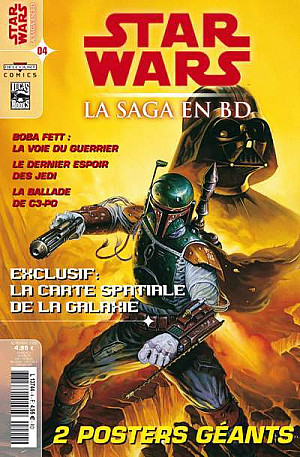 Star Wars - La Saga en BD, Tome 4 : Boba Fett La Voie du guerrier - Le Dernier espoir des Jedi - La Ballade de C3-PO