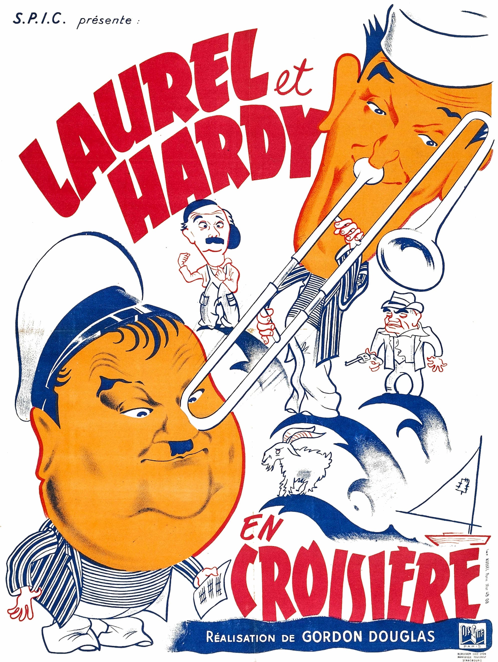 Laurel Et Hardy - En croisière