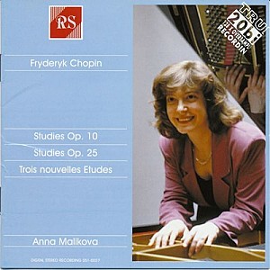 Fryderyk Chopin: Etudes, Op. 10 and 25 / Trois nouvelles études