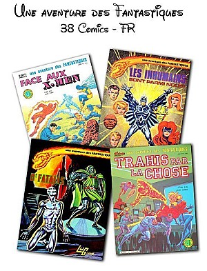 Une Aventure des Fantastiques – Comics – 38 Tomes