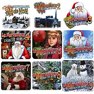 Le Merveilleux Pays de Noel - Collection Pack 1 à 9