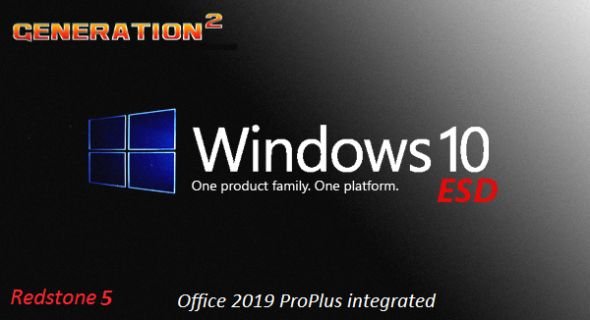 Windows 10 Pro X64 RS5 incl Office 2019 en-US APRIL 2019