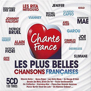 Chante France - Les plus belles chansons françaises (Coffret 5CD)